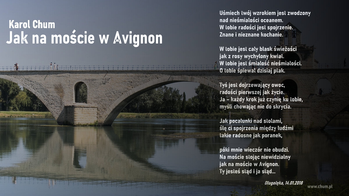 🔖Karol Chum: Jak na moście w Avignon /270/